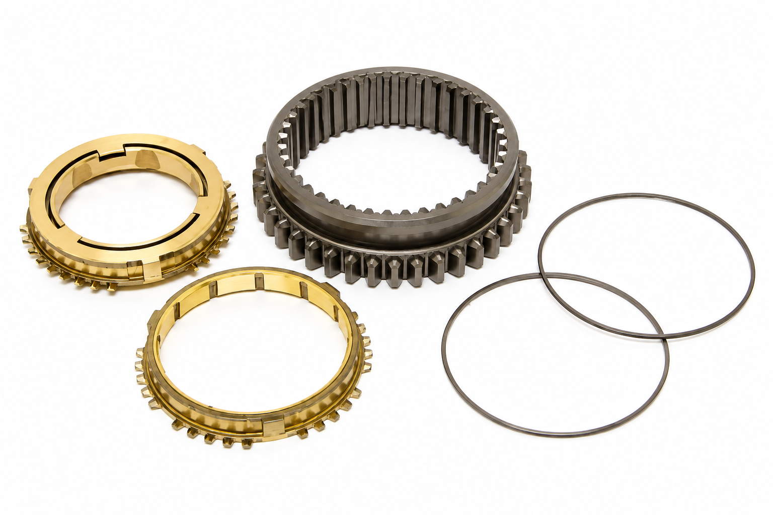 Synchrotech 92-01 Integra GSR/ITR 1-2 Brass Synchro Sleeve Set